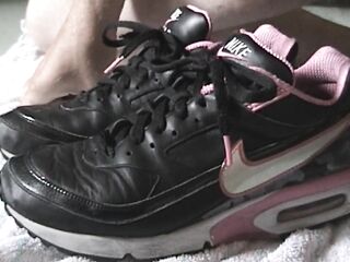 Once more and Pink Nike Classics BW