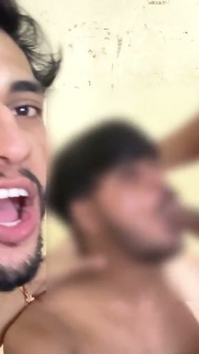 Three Indian Gay Boys Sucking Cocks Threesome Gay Porn   Clip 1