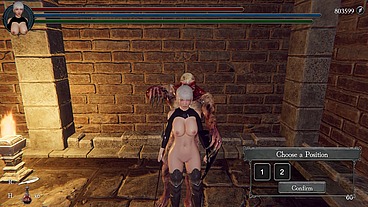 Orc monster fucks warrior's tight pussy and cums inside