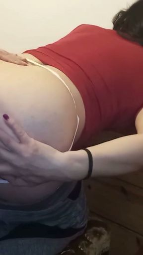 Give Me an Anal Creampie after White Night   Clip 1