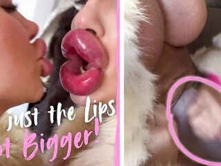 Jessy Bunny sucks Vienna Xtremes enhanced schlong after getting our Lips Injected