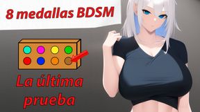 Spanish JOI - Aventura Rol hentai BDSM. La ultima prueba. CEI, Anal, denial...