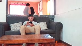 My Cuckolded Husband Cooks While We Have Sex with His Friend