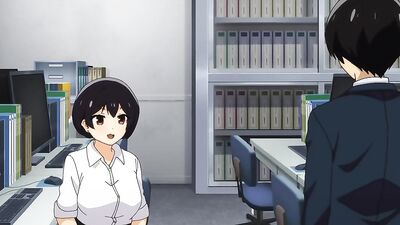 Akogare No Onna Joushi ga - Big-titted amateur brunette gets a hardcore pounding in homemade hentai video