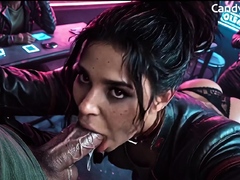 Panam Palmer Locked Eyes While Serving The Whole Bar