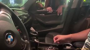 He stops at a prostitute on the street and fucks her in the parking lot  escort