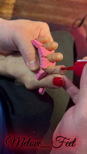 Coloring Her 4.5 Size Feet