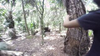 Exotisches Madel im Urwald geil abgefickt