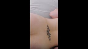 Taboo scene with smiling Lily Winters from Dad Crush