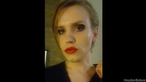 Peeing on the floor - femboy