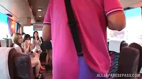 Hot Risa Murakami & Friends Display Their Cock-Riding Expertise Live