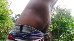 Solo Guy Jerking In The Forest While Real Dicks Flash Mom