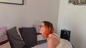 Hard lesbian sex with a strap on anal in Cap d'_Agde