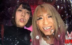 Risa and Yua Nanami Humiliate You with Saliva-drenched Tongues and Smoky Breath. a Filthy POV Punishment Dripping with Spit
