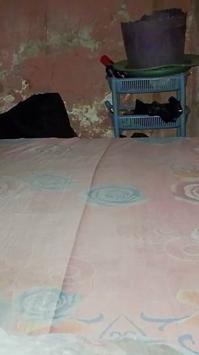 Fucking My Rustic Bed Until I Cum