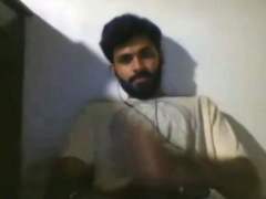 Big-Cock Indian Guy Jerks Off on Webcam