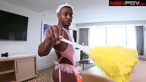 Jake Waters - Plays Maid To Clean Some Cock With His Mouth