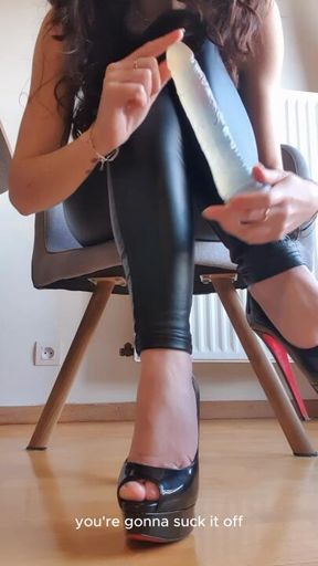 CEI pegging deepthroat