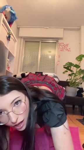 Your Latina girlfriend makes you her cuckold   Clip 1