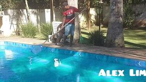 minha patroa - bruna lopesxx - me pede para passar o bronzeador nela louca para me dar a buceta, e eu como nao sou bobo eu comi a safada