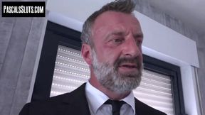 Slutty blonde Gina Varney has herself deepthroated and fucked roughly