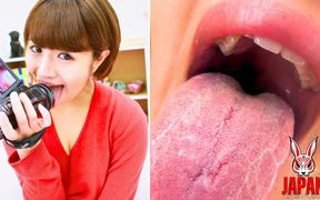 Dental and Oral Self-Shots - Playful Tongue of Konoha Kasukabe