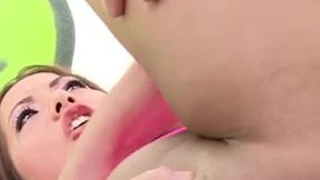 Sex Video @Sextoys and #Brunette #Shaved Pussy #Lesbian #Threesome with @Morgan Lee and @Megan Rain for @Evil Angel