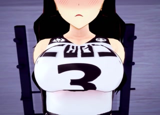 Blake Works Up a Sweat