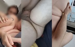 Frustrated Wife Gets Double Creampied by Husband's Best Friend