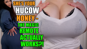 SHE&#039;S YOUR HUCOW HONEY - THE MAGIC REMOTE ACTUALLY WORKS!? 4K - ELLIE IDOL