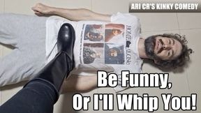 "My Girlfriend is So Sadistic..." - Comedian Performs for Dominatrix - If I don't make her laugh, I get struck with the rubber whip! copy