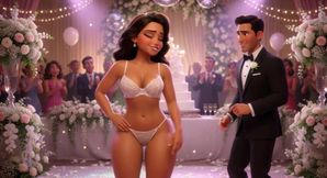 Cuckold Husband Lets All Guests Touch His Bride on All Fours at Wedding Reception (ai Generated)