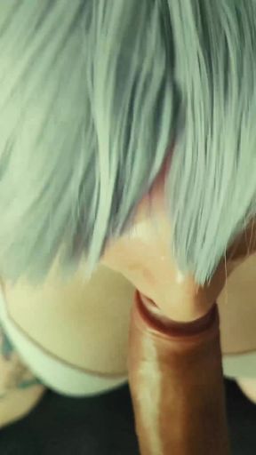 College Bith Love to Suck Cock Before Get Fucked