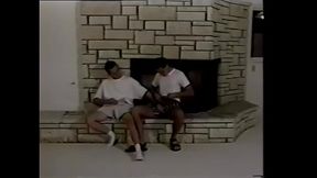 Estate agent allowh his friends to get out while the getting'_s good and use houses for sale for having a good time after preview