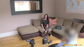 I could not believe she put a finger IN MY ARSEHOLE - Fake Agent UK