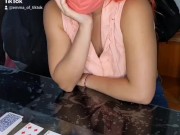 Playing Strip Poker Ends Up In Sex NSFW - Emma_Model
