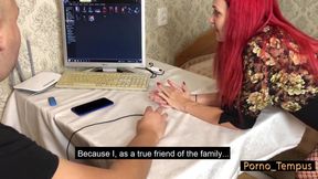 Treason. Secret Folder On The Computer Of The Unfaithful Wifes Pregnant Wife - Porno Tempus