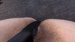 Country Lady Orgasming in the Greenhouse