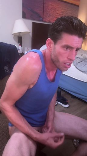 Edging for Hours in Chair, Feel It for 20 Mins That Im There and Finally Do Cum