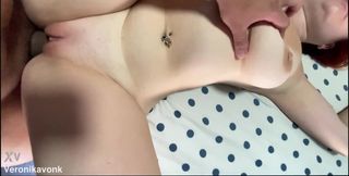 I Fuck My Neighbor and I Cum on Her Pussy to Put It Inside Again for a Second Round of Fun