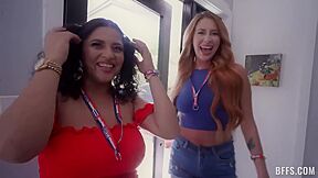 Culos For Cuba With Gabriela Lopez, Serena Santos And Scarlett Sommers