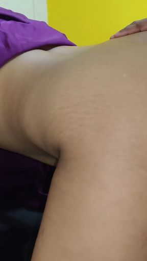 Fucking this beautiful big Ass Asian Girl And Cumming On Her Ass with My Wife In The Other Room   Clip 1