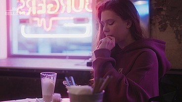 Picked up a girl in a bar & tongue fucked her pierced pussy (with Sofia Simens)