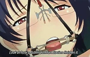 Hentai toilet slave bondage and