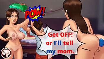 &quot_Stop beating me with that monster dildo. They are watching!&quot_ (Summertime Saga - Jenny)