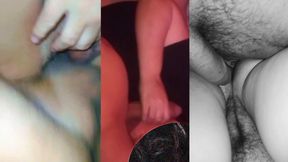 Compilation of the Wife Who's Been Fucked, Smeared, and Used Like a Whore, Just the Way She Likes It. Vol 2