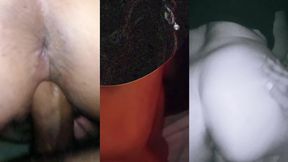 Compilation of the Wife Who's Been Fucked, Smeared, and Used Like a Whore, Just the Way She Likes It. Vol 2