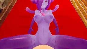 Purple Slime Girl Takes Your Cock POV – Sensual Hentai Fantasy Unfolds