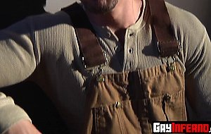 Tyson James strips naked and rides a huge cock and fingers hard