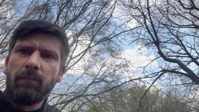 MILF Anal in the Woods - Risky Outdoor Creampie with Horny Mature Slut